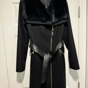 *EUC* Black Winter Dress Coat